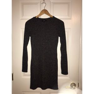 Forever 21 Dark Gray Sweater Dress